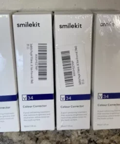 (4 Pack) SMILE KIT V34 PURPLE TEETH WHITENING TOOTHPASTE (4 Pack)  Exp 11/2025