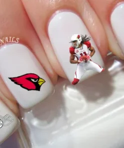 Arizona Cardinals Nail Art Stickers Transfers Decals Set of 36 - A1308