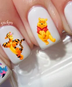 Winnie the Pooh Nail Art Stickers Transfers Decals Set of 41 - A1271