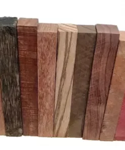(11) LOT OF 11,  ASSORTED PEN BLANKS WOOD TURNING SQUARE 3/4" X 3/4" X 6"