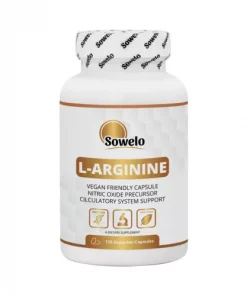 SOWELO NATURAL L-ARGININE VEGAN FRIENDLY NO2 BOOSTER MUSCLEPUMP REGENERATION