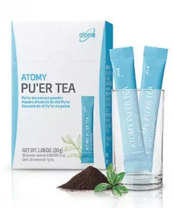 Atomy Puer Tea Aged Fermented Assamica Trees Antioxidants 1g x 30 Packets NEW