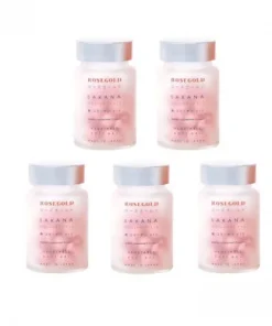 5x ROSEGOLD SAKANA Collagen x10 Dipeptide Anti-Aging Premium Whitening Japan