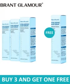 Vibrant Glamour - Hyaluronic Acid Serum - AntiAging Moisturize -Buy 3 Get 1 Free