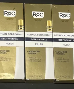 x3 RoC RETINOL CORREXTION Deep Wrinkle Filler Moisturizer Advanced Retinol 1oz