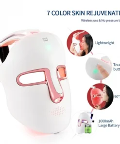 7 Colors LED Light Photon Face Mask Skin Rejuvenation Therapy Anti-aging Machine
