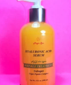 6oz Hyaluronic Acid Serum Collagen Matrixyl 3000 Wrinkle Filler Peptide Anti-age