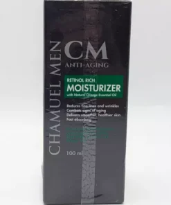 Chamuel Men Retinol Rich Moisturizer - 100 mL - Exp. 3/24 Anti-Aging