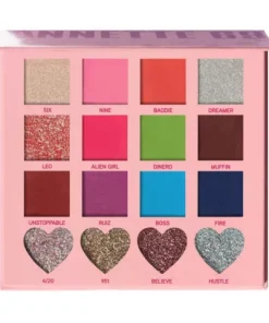 Annette 69 x Beauty Creations Eyeshadow Palette matte, shimmer and glitter Eye