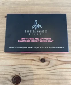 Danessa Myricks Beauty Dewy Cheek and Lip Palette DEW IT FLIRTY 4 x 0.22 oz NIB