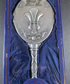 Disney Mirror Beauty and the Beast Handheld Rose Handheld Vanity Silver Finish