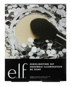 E.l.f. Highlighting Gift Set with Highlighter and Highlighting Brush New