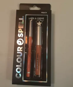 Colour Spell lip Set  Peach Liner and Creme New