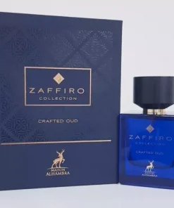 Crafted Oud Zaffiro Collection Maison Alhambra 100 ml / 3.4 oz New & Sealed