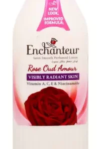Enchanteur Rose Oud Perfumed Body Lotion With Aloe Vera & Olive Butter 250ml