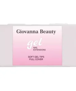 Soft GEL TIPS Nail ExtensionS Full Cover Natural 504pcs Box Almond Coffin Square
