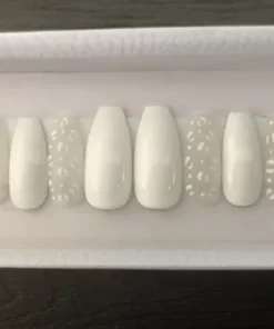 Snow Leopard Press On Nails