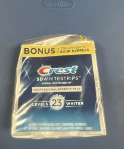 Crest 3D Whitestrips Professional Effects Plus - 23 Levels Whiter + Bonus 4/2025