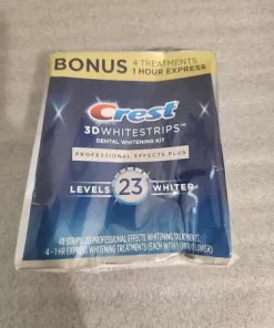 Crest 3D Whitestrips Professional Effects Plus - 23 Levels Whiter + Bonus 9/25