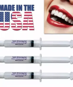 44% Teeth Whitening Gel Tooth Whitener Bleaching Professional Kit White 3pcs USA