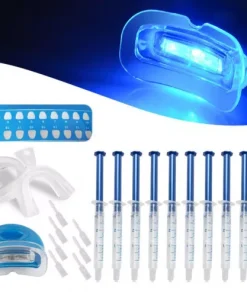 Teeth Tooth Whitening Whitener Bleaching Professional Kit Whiten Gel Light