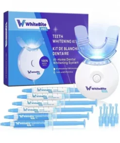 Whitebite Pro Teeth Whitening Kit for Sensitive Teeth with LED Light