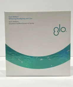 GLO Science Brilliant Teeth Whitening Device Mouthpiece and Case Replacement NEW