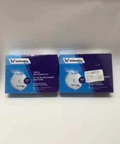 2x WhiteBite PRO Teeth Whitening Kit, For Sensitive Teeth, 100% Whiter(Exp:6/25)