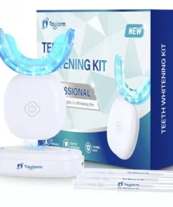Teeth Whitening Kit with Gel Pen: 32X LED Light Non-Sensitive Tooth Whitener Pro