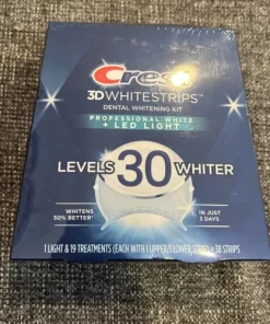 New Crest 3D White Teeth Whitening Kit Professional White W/LED Light 06/26