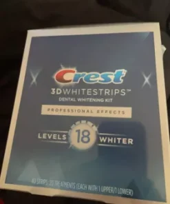 Crest 3D Whitestrips Professional Effects Levels 18 Whiter