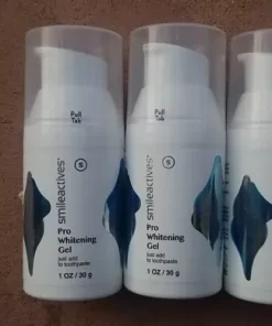 3-Pack Smileactives Pro Teeth Whitening Gel 1 oz NEW SEALED