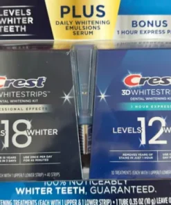 NEW Crest 3D Whitestrips Professional Effects