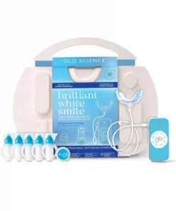 GLO Science Brilliant White Smile Teeth Whitening System Professional Device