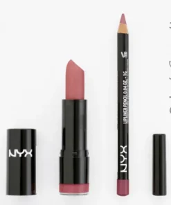 2 NYX Round Lipstick 565 B52 + Slim Lip Liner 831 Mauve  *Joy's cosmetics*
