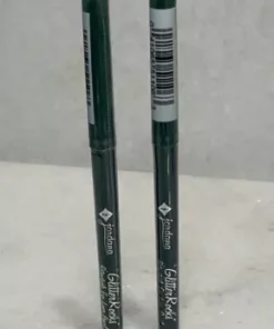 2 Jordana Glitter Rocks Retractable Eye Liner Pencil - 06 Glam Rock Green 0.01oz