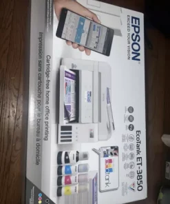 Epson EcoTank ET-3850 Wireless Color All-In-One Inkjet Printer