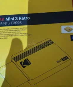 Kodak Mini 3 Retro P300R Portable Photo Printer 3x3" Prints Yellow Bluetooth