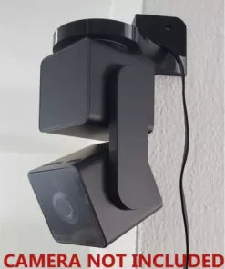 WYZE CAM PAN V3 Black Corner Mount Wall Bracket for Hanging Security Camera