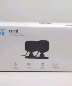 Blink Mini 1080p Wi-Fi Indoor Security Camera - Black, Pack of 2