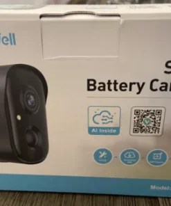 VISION WELL Security Cameras Wireless Outdoor 1080P Battery CG6S - Black