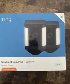 Ring Spotlight Cam Plus Battery Smart Security Camera w/ LED Light 1 Camera ONLY