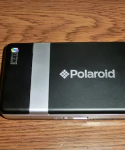 Untested Polaroid PoGo Instant Mobile Thermal Printer Zink Zero Ink CZA-10011B