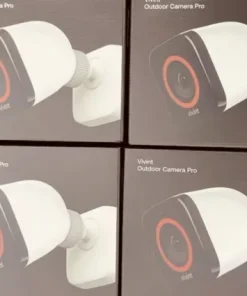 4 Vivint Outdoor Camera Pro Gen 2 VS-ODC350-WHT FHD 1080p Cube Camera - NEW