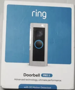 Ring Wired Doorbell Pro Smart WiFi Video Doorbell - Satin Nickel