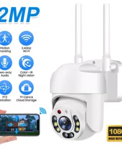 YCC365 Plus WiFi Wireless Camera PTZ IP Smart Home Surveillance Security Cam